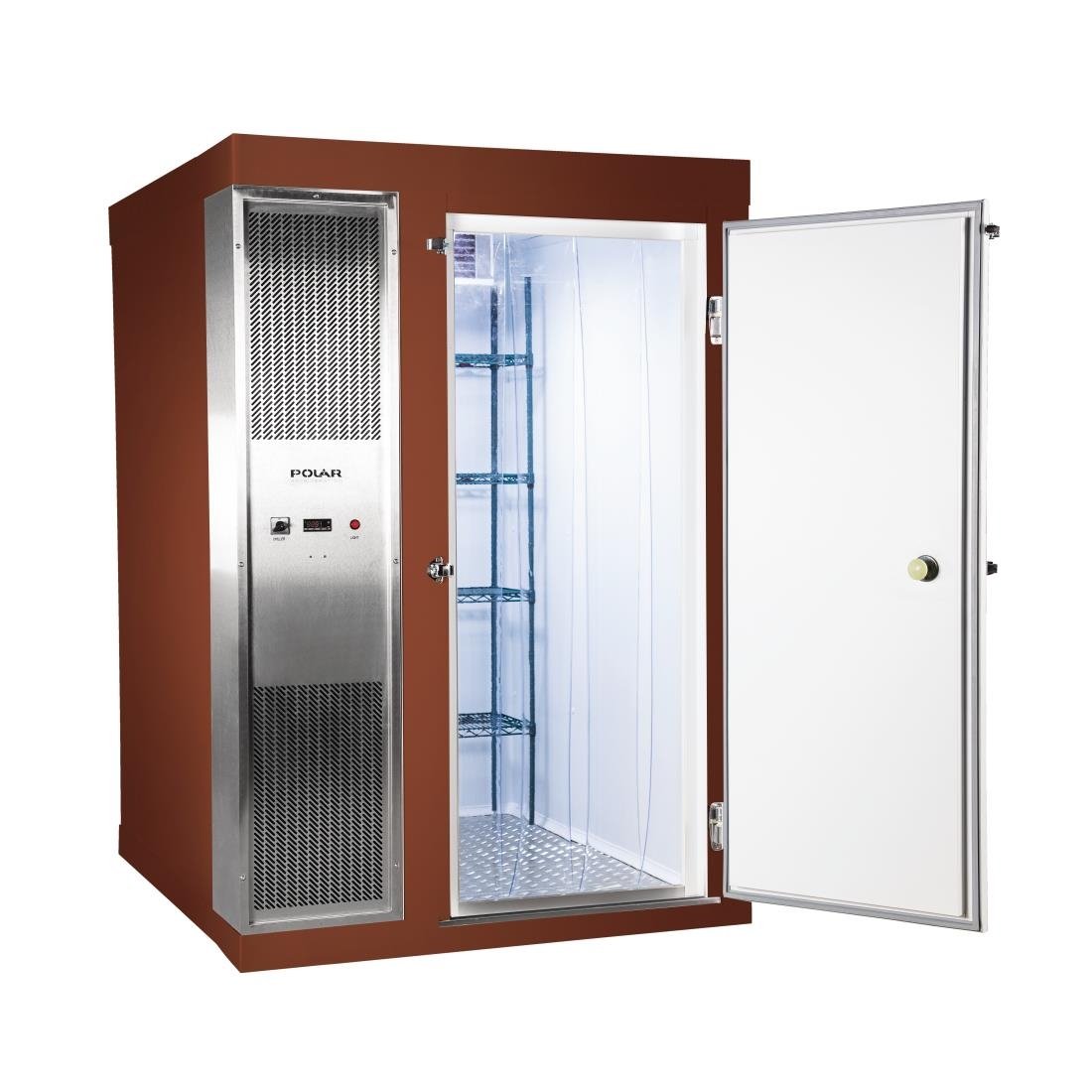 Polar U-Series 1.8 x 1.5m Integral Walk In Cold Room Brown
