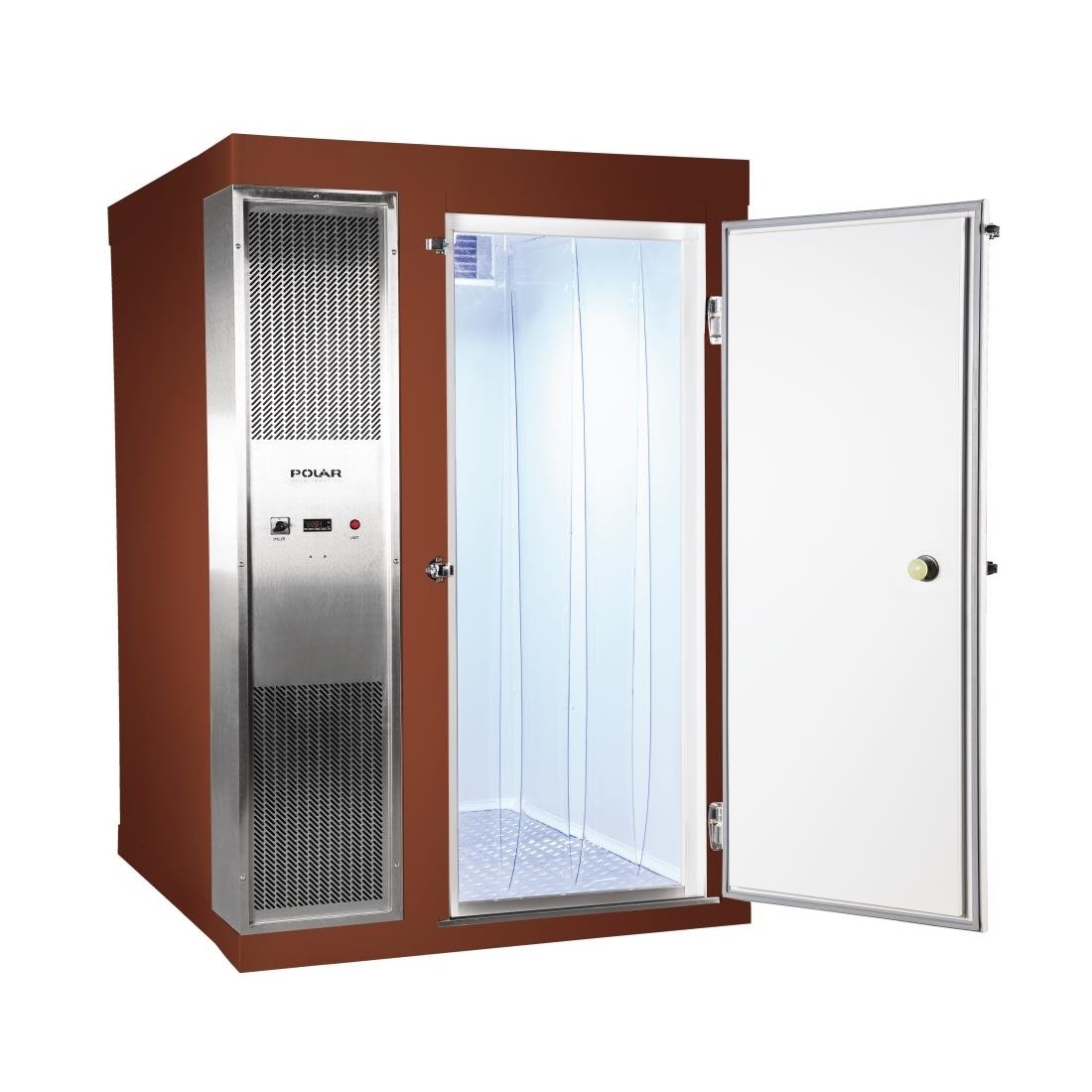 Polar U-Series 1.8 x 1.8m Integral Walk In Freezer Room Brown