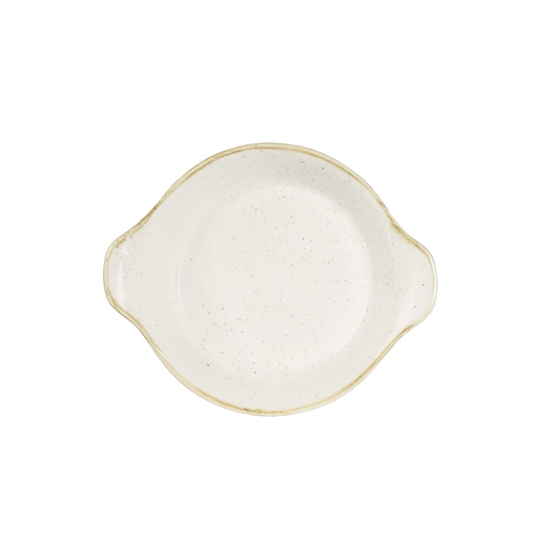 Churchill Stonecast Round Eared Dishes Barley White 215mm (6 Pack)