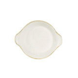 Churchill Stonecast Round Eared Dishes Barley White 180mm (6 Pack)