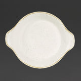 Churchill Stonecast Round Eared Dishes Barley White 180mm (6 Pack)