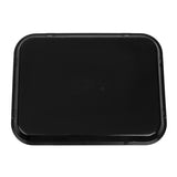 Cambro EpicTread Fibreglass Rectangular Non-Slip Tray Black 350mm