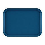 Cambro EpicTread Fibreglass Rectangular Non-Slip Tray Blue 350mm