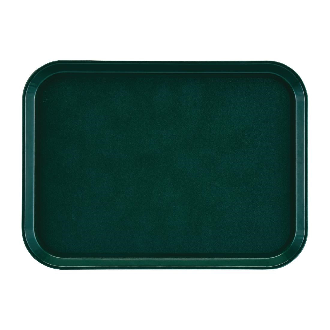 Cambro EpicTread Fibreglass Rectangular Non-Slip Tray Green 415mm