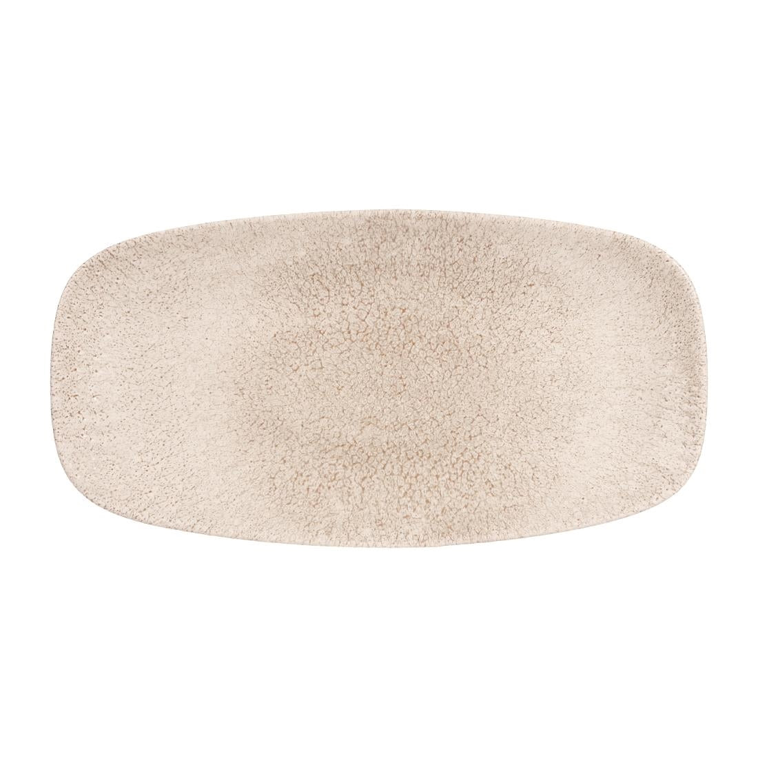 Churchill Studio Prints Raku Rectangular Plates Agate Grey 298mm (12 Pack)