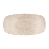 Churchill Studio Prints Raku Rectangular Plates Agate Grey 298mm (12 Pack)