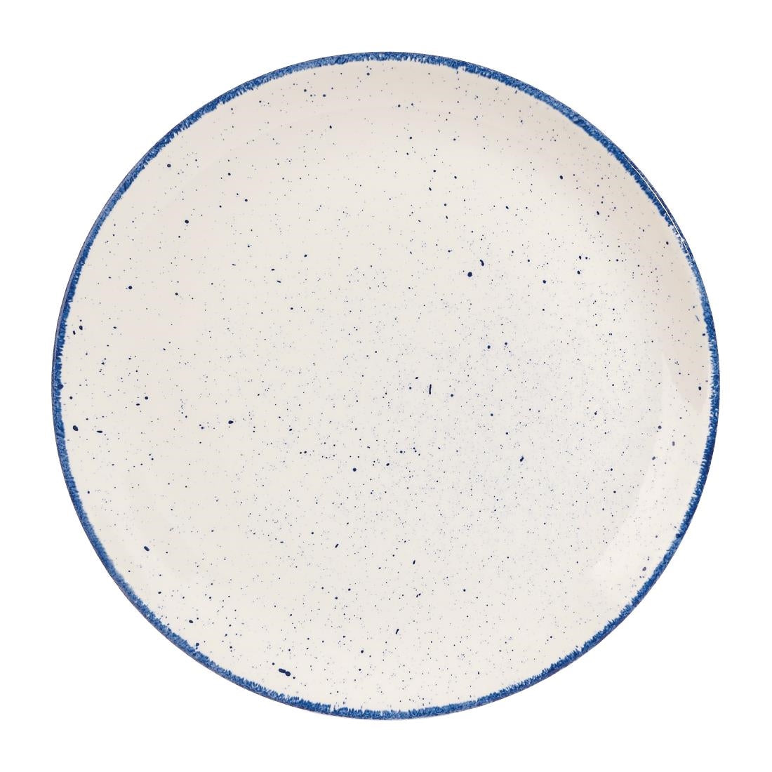 Churchill Stonecast Hints Coupe Plates Indigo Blue 288mm (12 Pack)