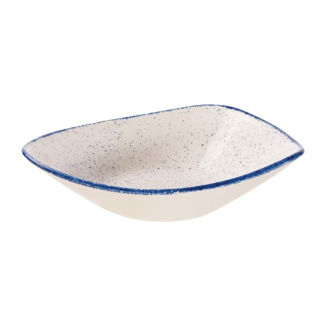 Churchill Stonecast Hints Triangle Bowls Indigo Blue 235mm (12 Pack)