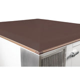 Polar Cold Room Weatherproof Roof 2200x1900mm Vandyke Brown