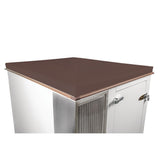 Polar Cold Room Weatherproof Roof 2200x1900mm Vandyke Brown