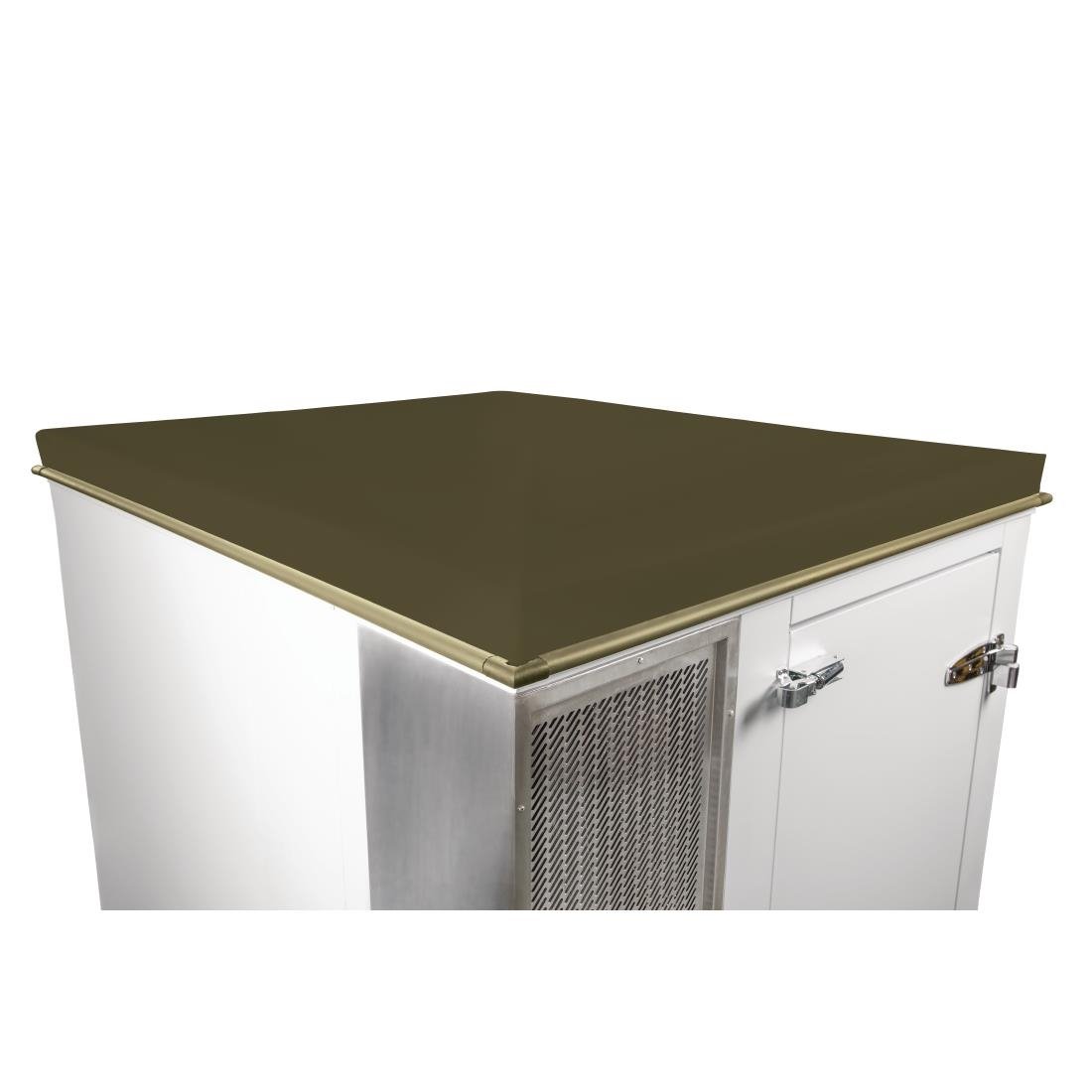 Polar Cold Room Weatherproof Roof 2200x1900mm Olive Green