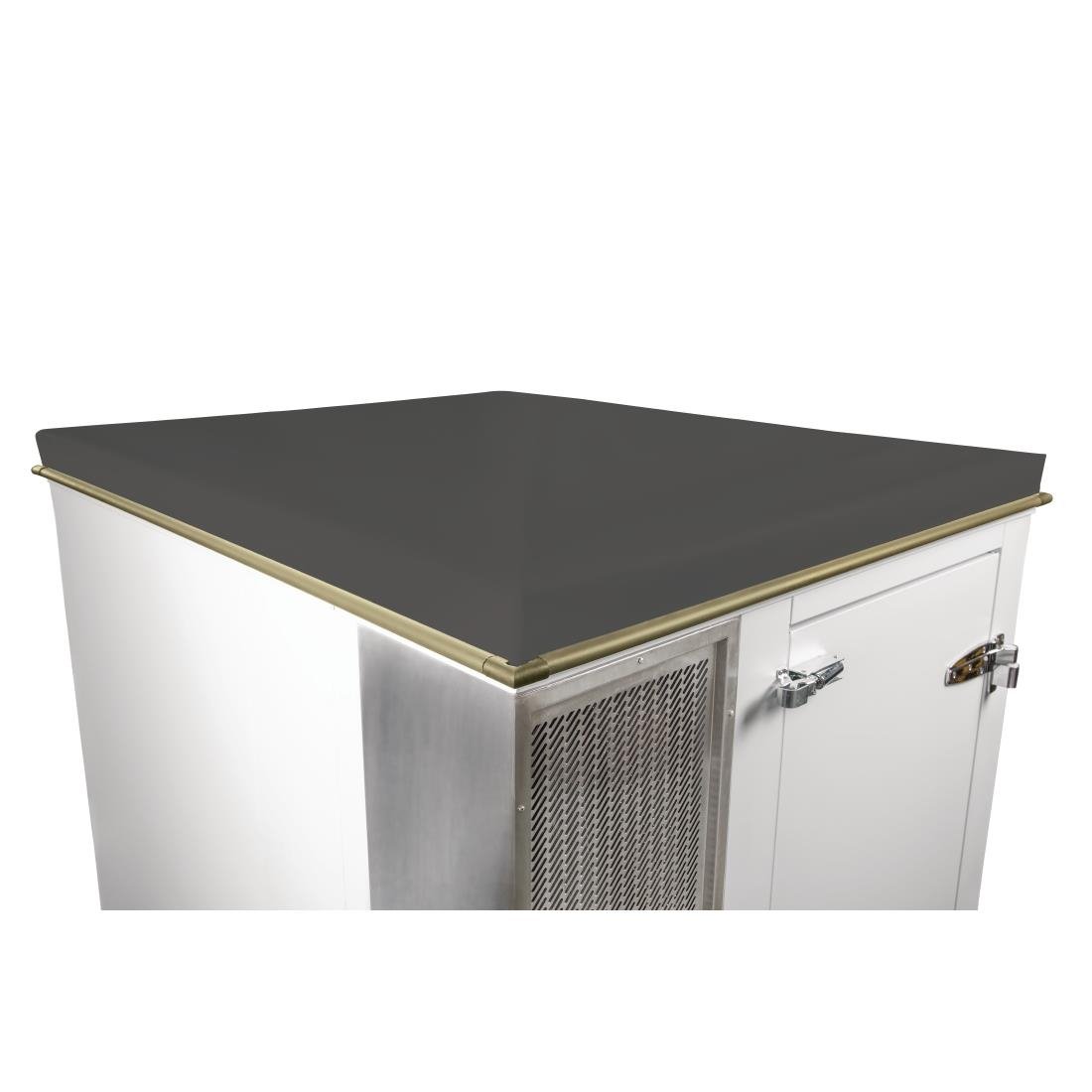 Polar Cold Room Weatherproof Roof 1900x1900mm Anthracite Grey