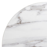 Bolero Pre-drilled Round Table Top Marble Effect 600mm