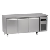 Hoshizaki Snowflake GenII 3 Door 500Ltr Counter Fridge SCR-180CGRC-LRR-C1