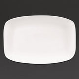 Churchill X Squared Oblong Plates White 199 x 300mm (6 Pack)