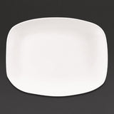 Churchill X Squared Oblong Plates White 202 x 261mm (12 Pack)