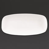 Churchill X Squared Oblong Plates White 127 x 269mm (12 Pack)