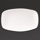 Churchill X Squared Oblong Plates White 121 x 200mm (12 Pack)