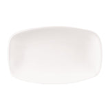 Churchill X Squared Oblong Plates White 121 x 200mm (12 Pack)