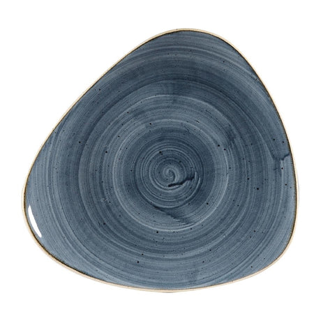 Churchill Stonecast Triangular Plates Blueberry 311mm (6 Pack)