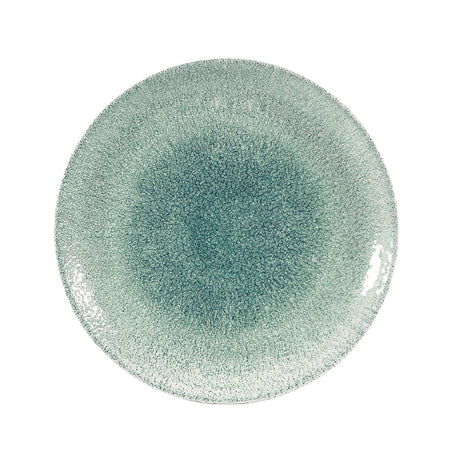 Churchill Studio Prints Raku Coupe Plates Jade Green 288mm (12 Pack)