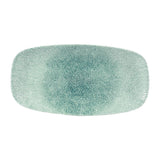 Churchill Studio Prints Raku Rectangular Plates Jade Green 153 x 298mm