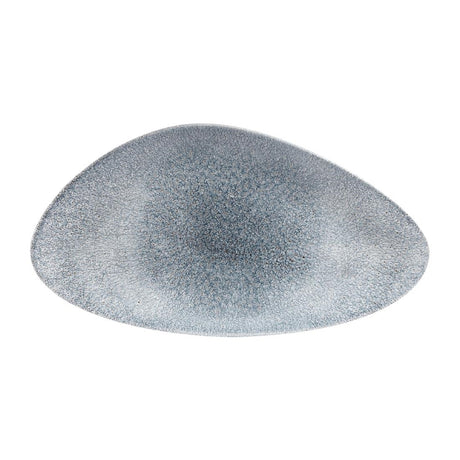 Churchill Studio Prints Raku Triangular Plates Topaz Blue 350mm (6 Pack)
