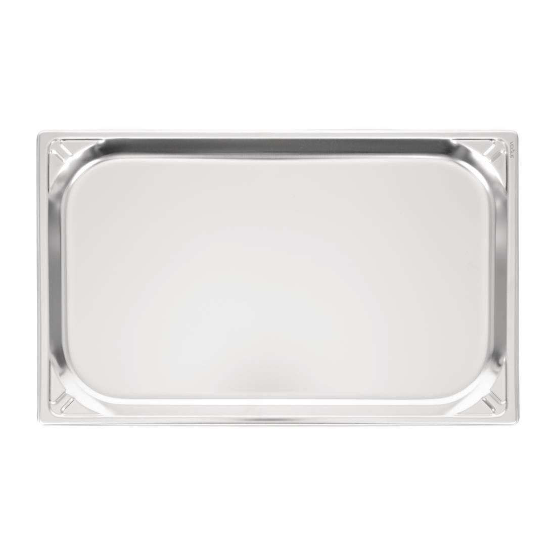 Vogue Heavy Duty Stainless Steel 1/1 Gastronorm Tray 20mm