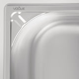 Vogue Heavy Duty Stainless Steel 1/1 Gastronorm Tray 150mm