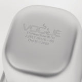 Vogue Heavy Duty Stainless Steel 1/6 Gastronorm Tray 150mm