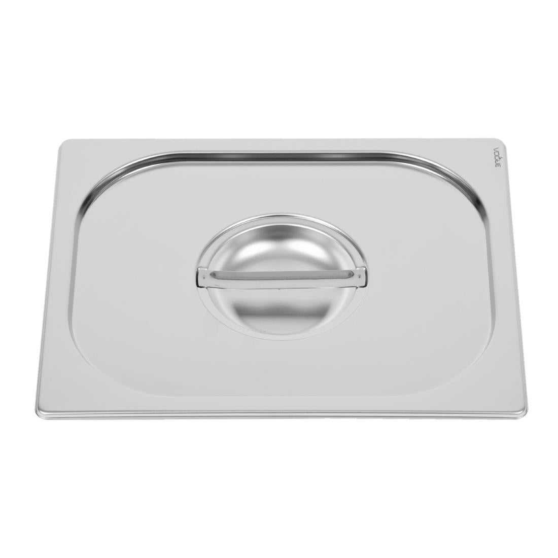 Vogue Heavy Duty Stainless Steel 1/2 Gastronorm Tray Lid
