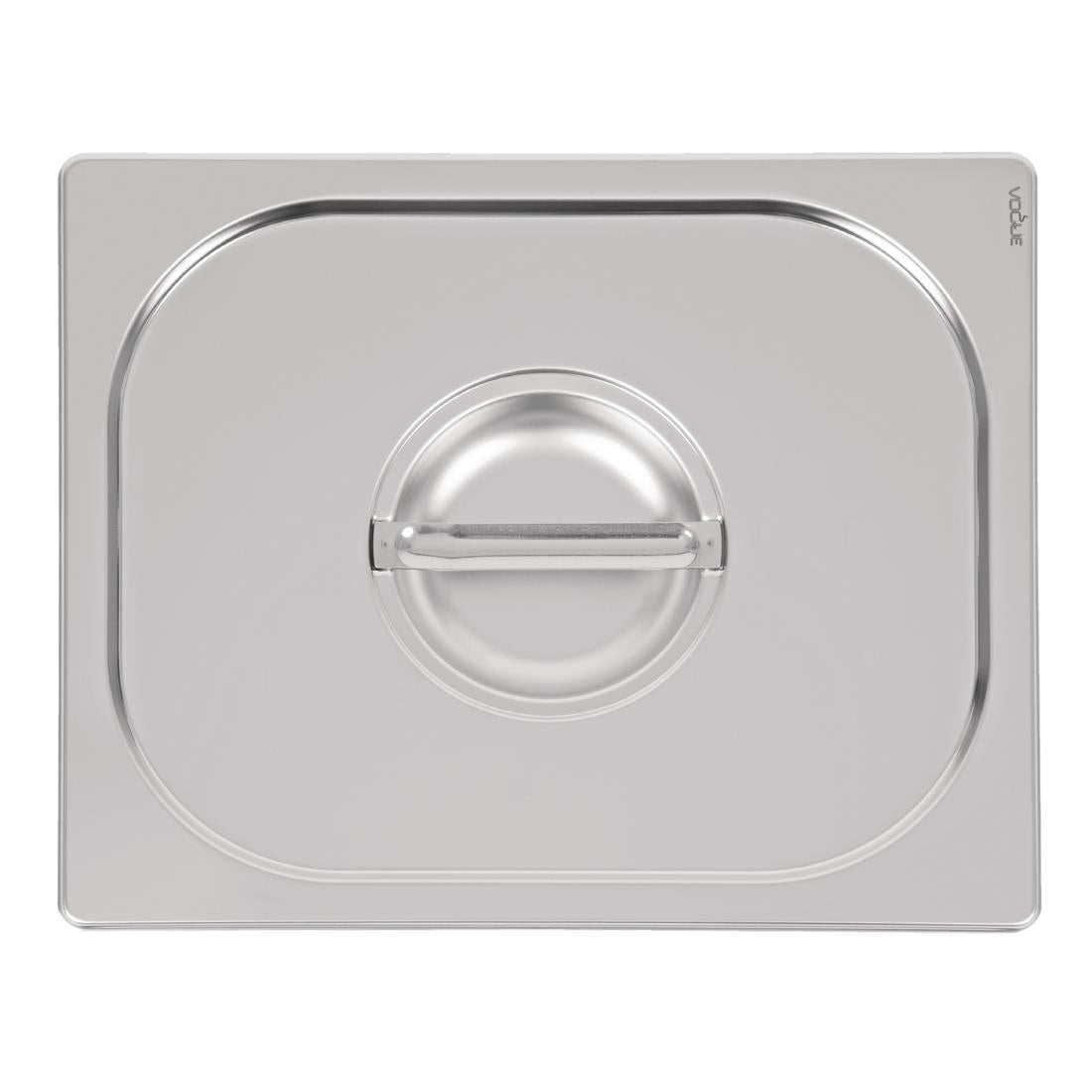 Vogue Heavy Duty Stainless Steel 1/2 Gastronorm Tray Lid