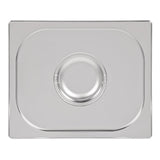 Vogue Heavy Duty Stainless Steel 1/2 Gastronorm Tray Lid