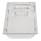 Vogue Heavy Duty Stainless Steel Perforated 1/1 Gastronorm Tray 100mm
