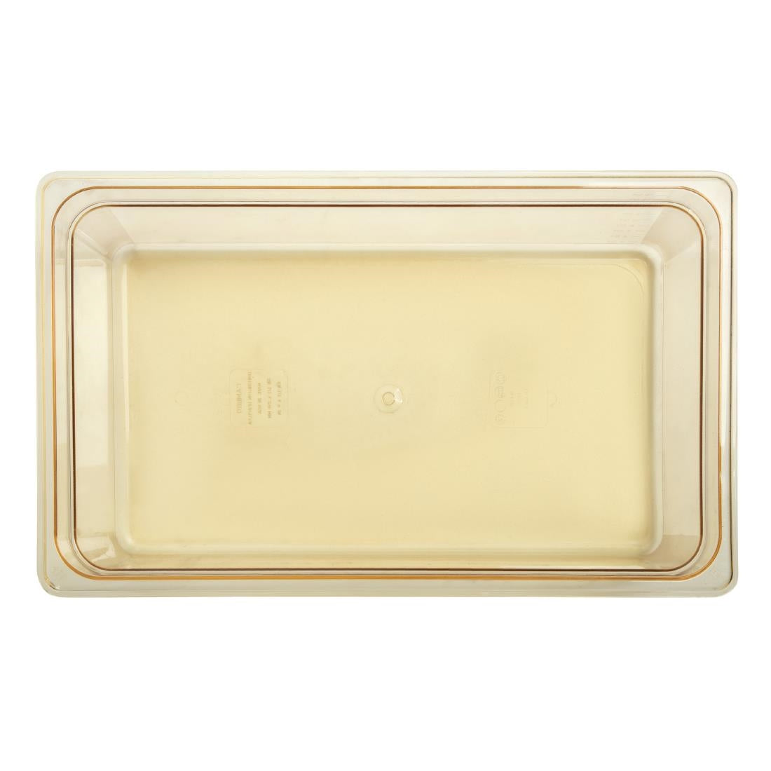 Cambro High Heat Polycarbonate 1/1 Gastronorm Tray 150mm