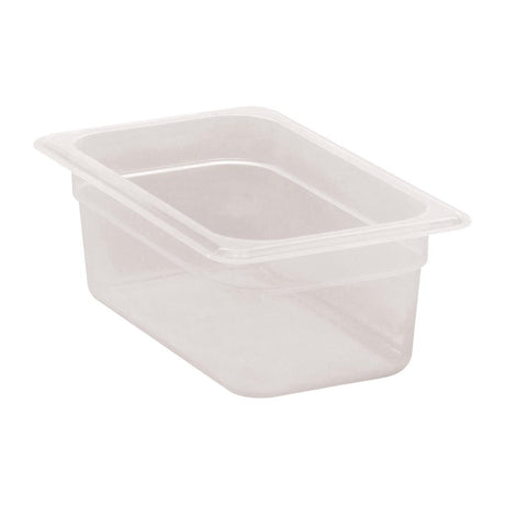 Cambro Polypropylene 1/4 Gastronorm Food Tray 100mm