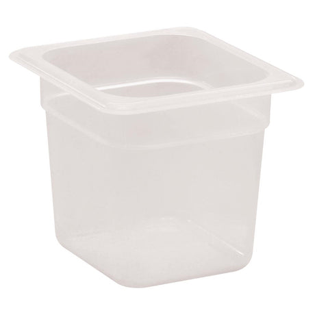 Cambro Polypropylene 1/6 Gastronorm Food Tray 150mm