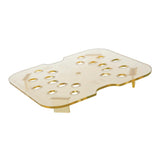 Cambro High Heat Polycarbonate 1/6 Gastronorm Drain Plate