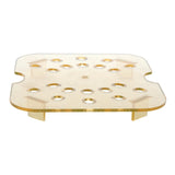 Cambro High Heat Polycarbonate 1/6 Gastronorm Drain Plate