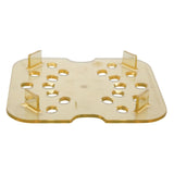 Cambro High Heat Polycarbonate 1/6 Gastronorm Drain Plate