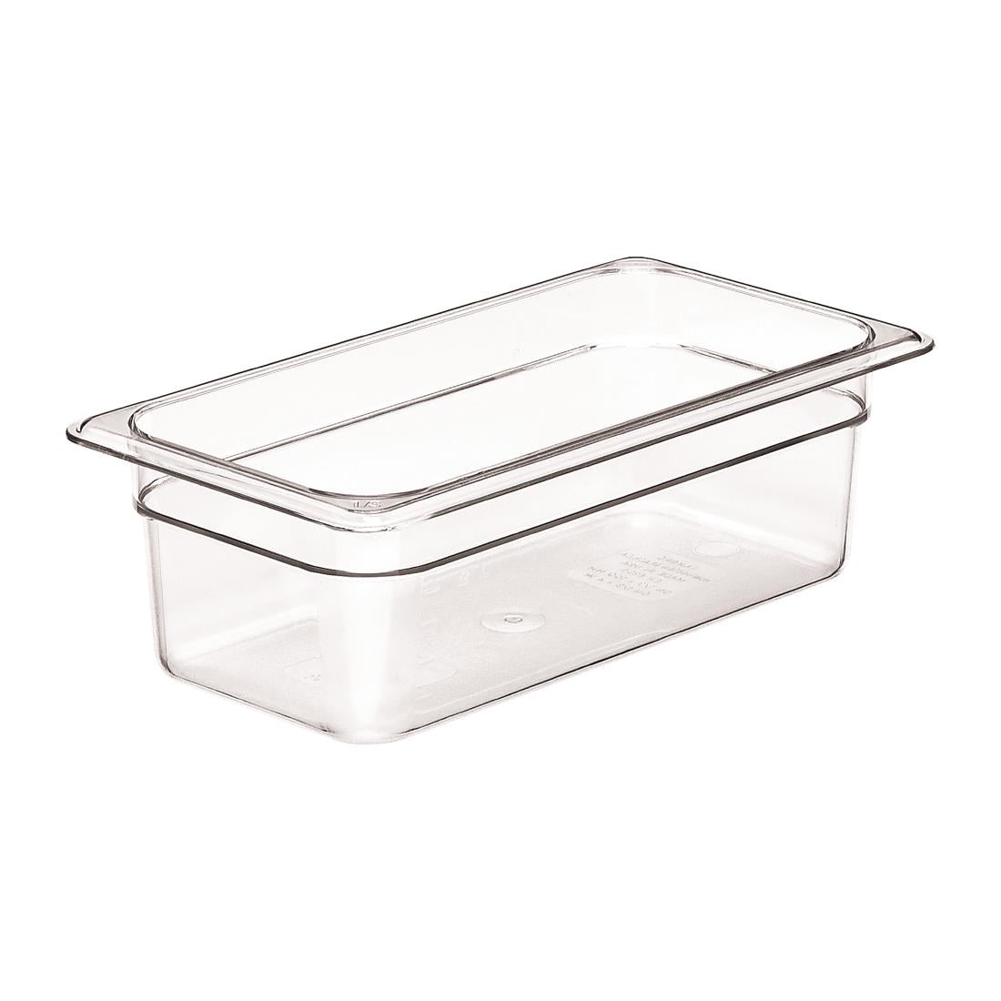 Cambro BPA Free Gastronorm Food Tray GN 1/3 100mm