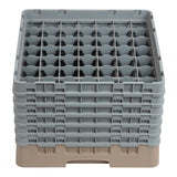 Cambro Camrack Beige 49 Compartments Max Glass Height 298mm
