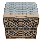 Cambro Camrack Beige 49 Compartments Max Glass Height 298mm