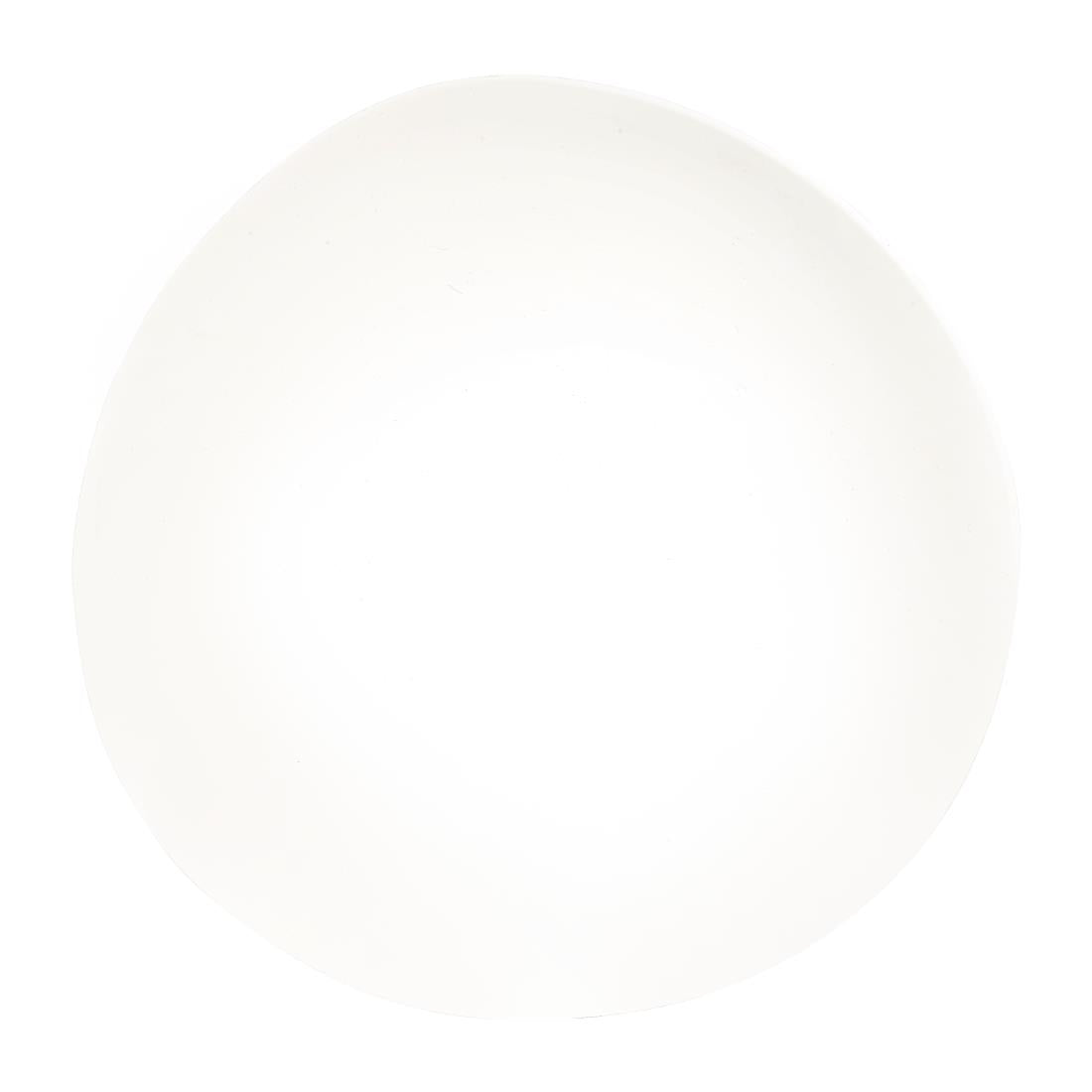Churchill Alchemy Buffet Melamine Trace Bowls White 320mm (4 Pack)
