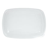 Fastpac Large Rectangular Food Container Lids 1.35Ltr  (150 Pack)