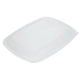 Fastpac Large Rectangular Food Container Lids 1.35Ltr  (150 Pack)
