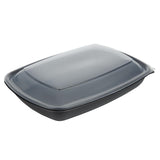 Fastpac Large Rectangular Food Container Lids 1.35Ltr  (150 Pack)
