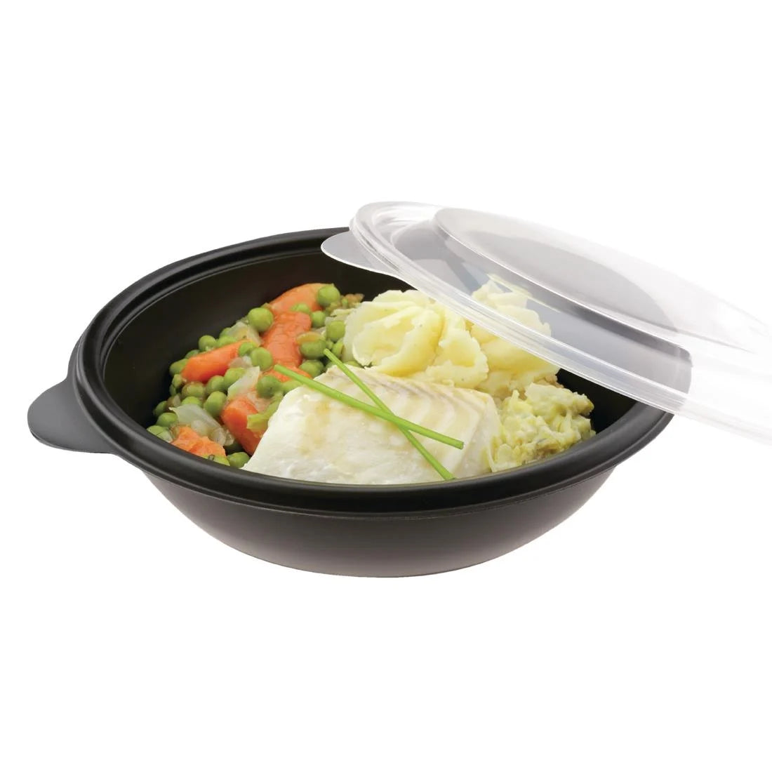 Fastpac Medium Round Food Containers 750ml (300 Pack)
