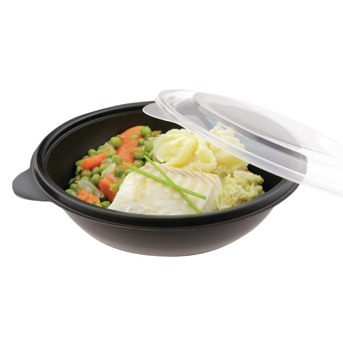 Fastpac Medium Round Food Containers 750ml (300 Pack)