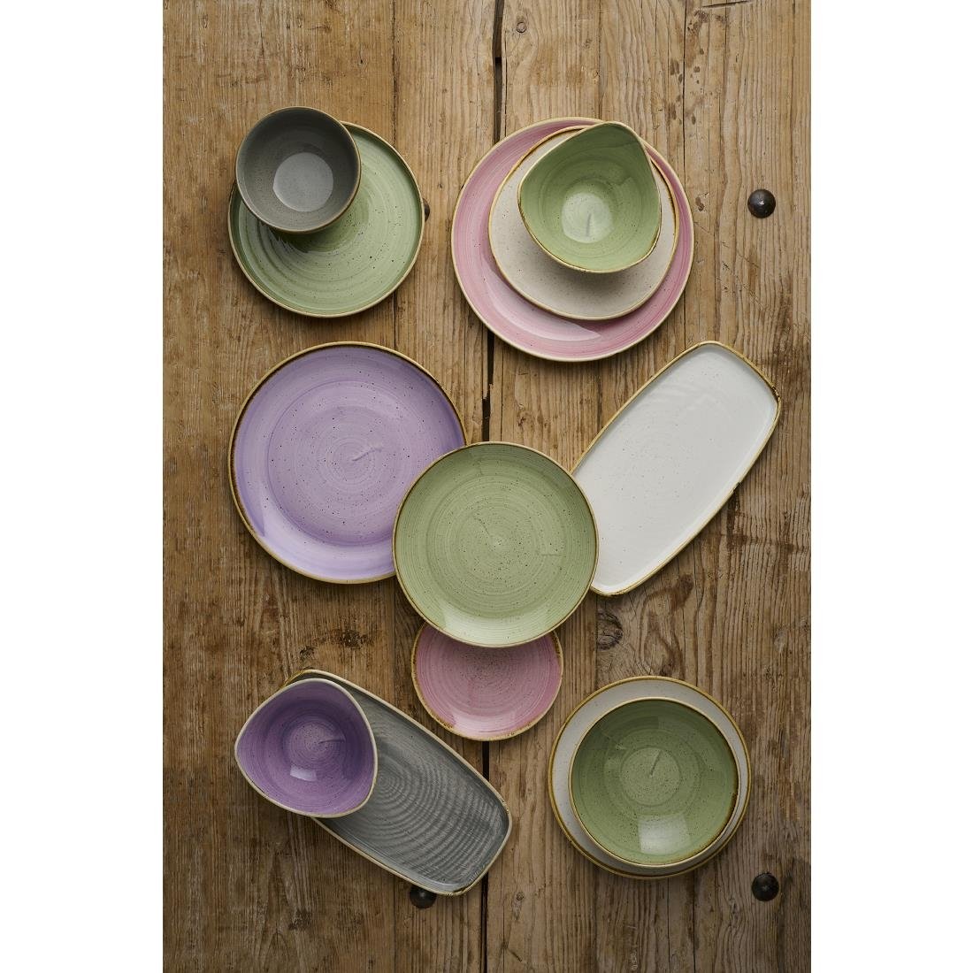 Churchill Stonecast Petal Pink Saucer 156mm (12 Pack)